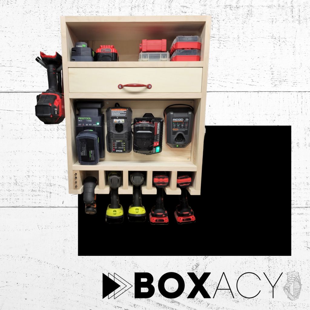 DIY Drill Charging Station