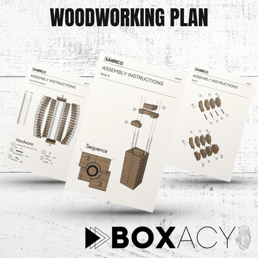 Box Priject BoxAcy™ Wooden Bottle Box Project – BOXACY