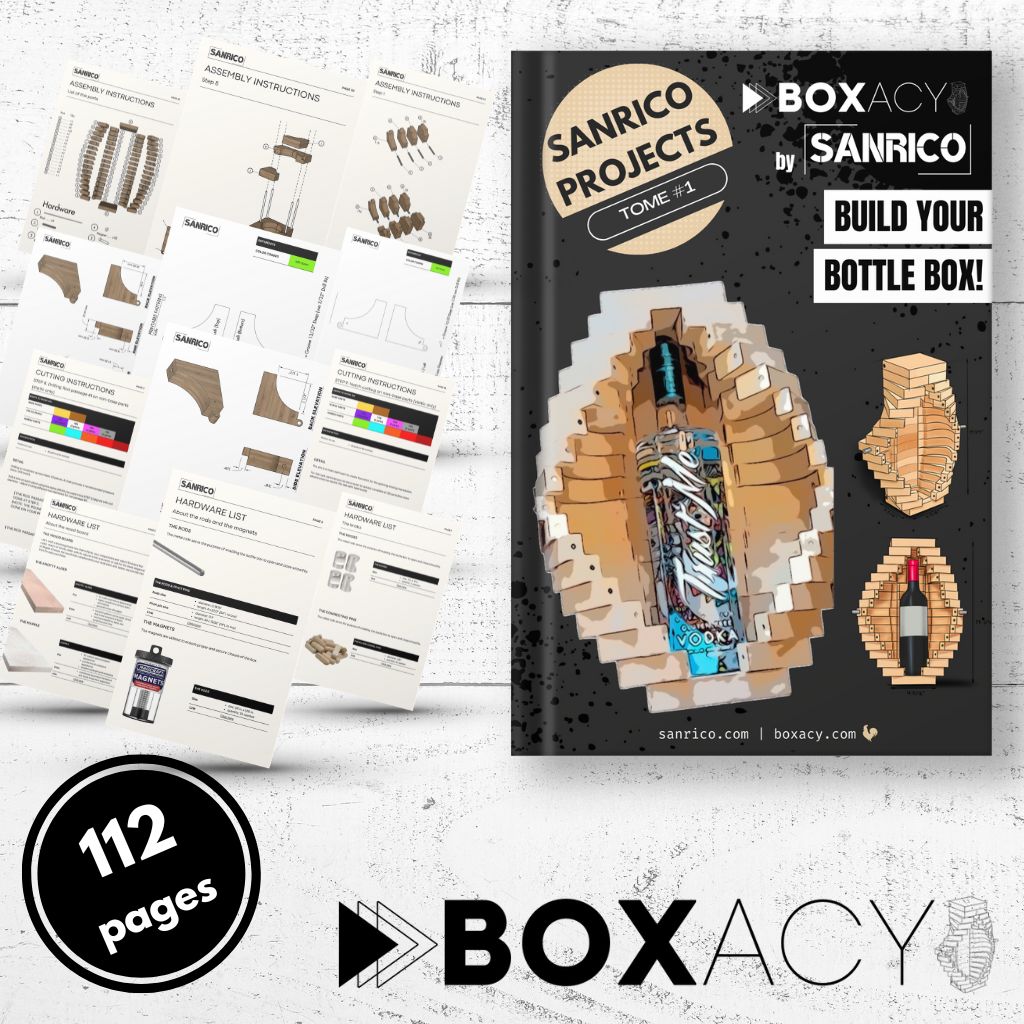 Box Priject BoxAcy™ Wooden Bottle Box Project – BOXACY