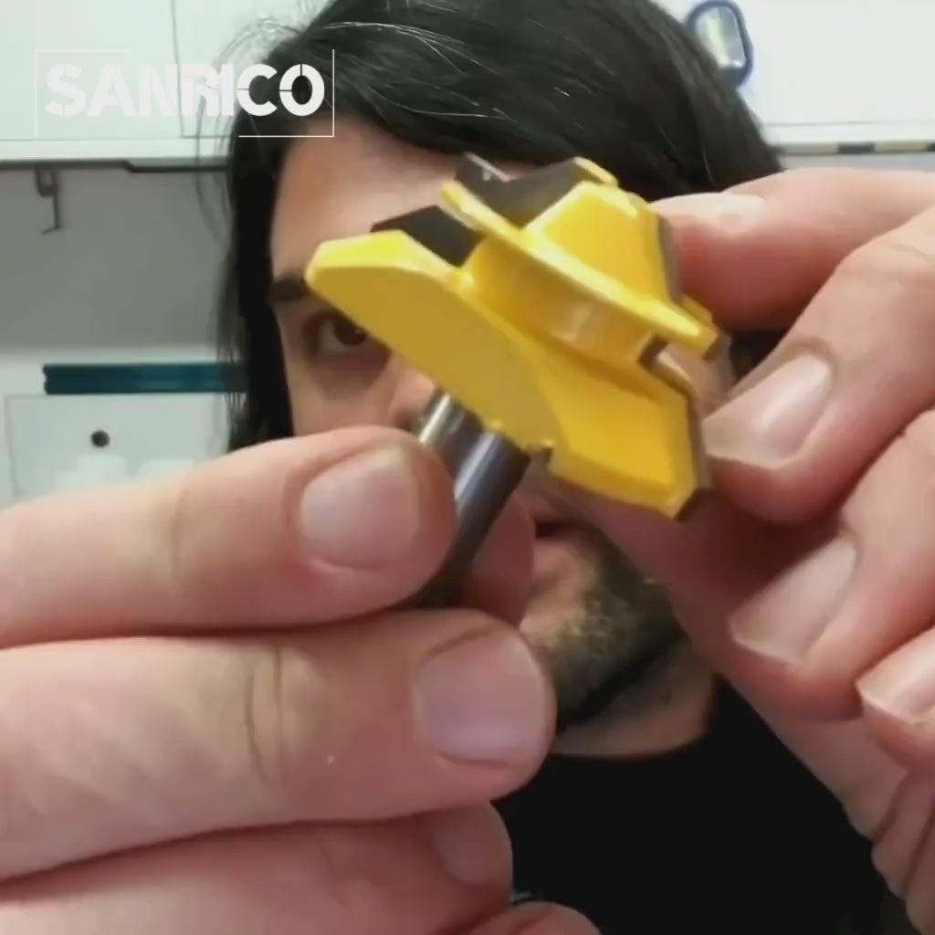 SANRICO Lock Miter Router Bit (2 pcs)