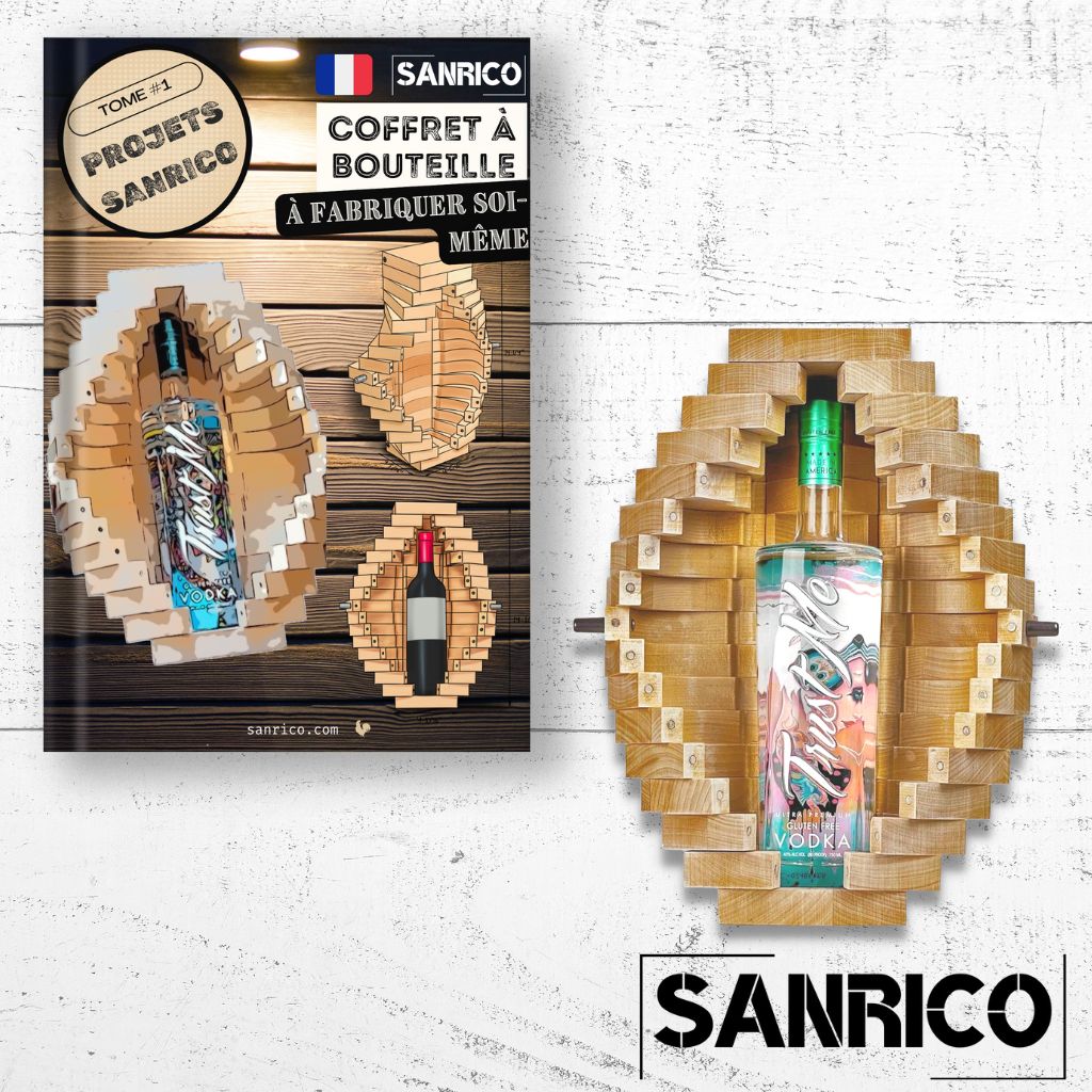 SANRICO™ Wooden Bottle Box Project