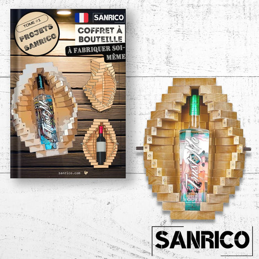 Coffret à bouteilles en bois SANRICO™